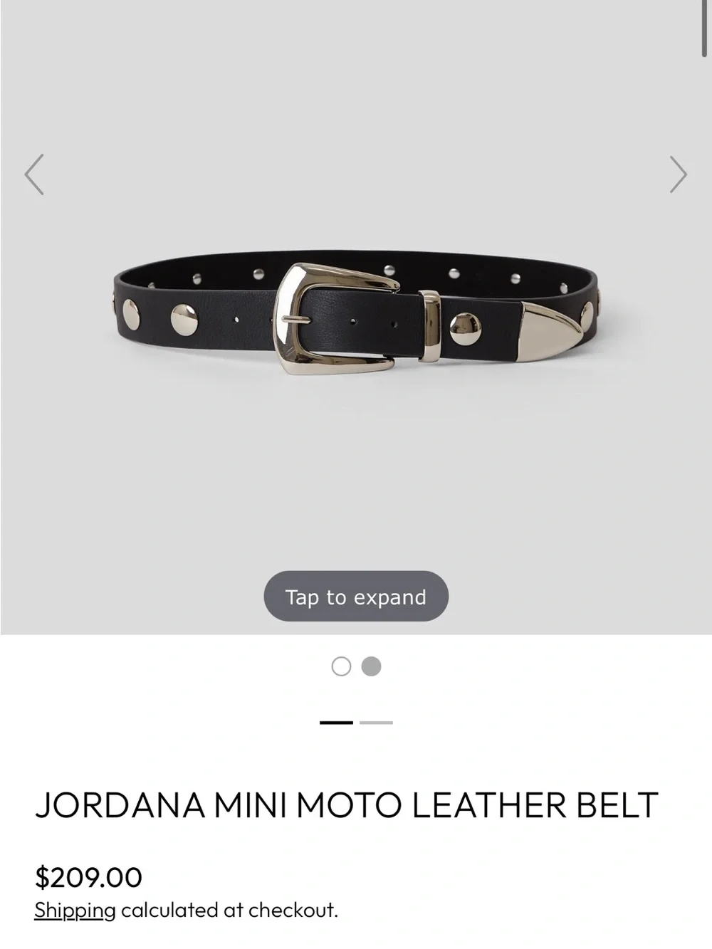 CREAM b-low the belt jordana belt